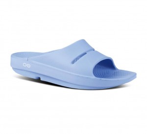 Oofos Ooahh Slippers Dames Blauw | Nederland-07546UNWJ