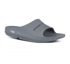 Oofos Ooahh Slippers Dames Donkergrijs | Nederland-09726QZPR