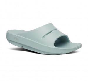 Oofos Ooahh Slippers Dames Lichtblauw | Nederland-80316WOJK