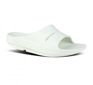 Oofos Ooahh Slippers Dames Wit | Nederland-95167PIZL