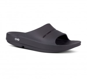 Oofos Ooahh Slippers Dames Zwart | Nederland-95608VKOQ