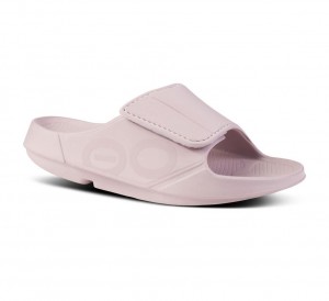 Oofos Ooahh Sport Flex Slippers Dames Lichtroze | Nederland-05378OEHZ