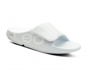 Oofos Ooahh Sport Flex Slippers Dames Wit | Nederland-71234XPMS