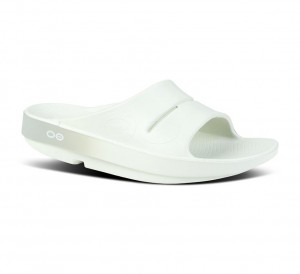 Oofos Ooahh Sport Slippers Heren Lichtgroen | Nederland-76915BRTJ