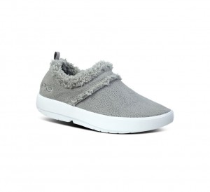 Oofos Oocoozie Low Pantoffels Dames Grijs | Nederland-96504XHWJ