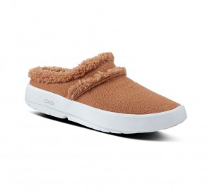 Oofos Oocoozie Mule Pantoffels Dames Bruin | Nederland-76823LWYP