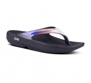 Oofos Oolala Luxe Slippers Dames Blauw Paars | Nederland-95708YHJR
