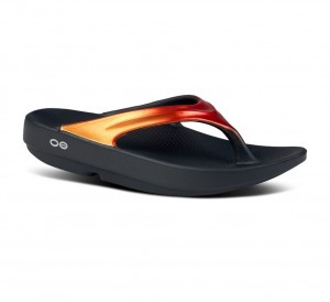 Oofos Oolala Luxe Slippers Dames Oranje | Nederland-19358GFTJ