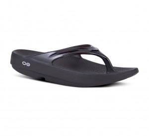 Oofos Oolala Slippers Dames Zwart | Nederland-50834VEQF