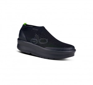Oofos Oomega Chukka Slip On Schoenen Dames Zwart | Nederland-26308ABLR