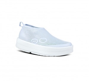 Oofos Oomega Chukka Slip On Schoenen Dames Lichtblauw | Nederland-63952HXIC