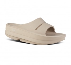 Oofos Oomega Ooahh Slippers Dames Bruin Grijs | Nederland-73082GWOS