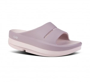 Oofos Oomega Ooahh Stacked Slippers Dames Lichtpaars | Nederland-53162BUJH