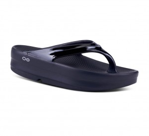 Oofos Oomega Oolala Slippers Dames Donkerblauw | Nederland-97821CNIG