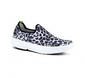 Oofos Oomg Eezee Low Slip On Schoenen Dames Zwart Grijs | Nederland-14960LEWY