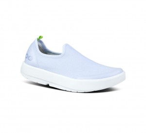 Oofos Oomg Eezee Low Slip On Schoenen Dames Lichtblauw | Nederland-61470YVSA