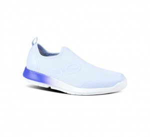 Oofos Oomg Sport Low Slip On Schoenen Dames Lichtblauw | Nederland-85702BWQS