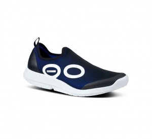 Oofos Oomg Sport Low Slip On Schoenen Heren Donkerblauw Zwart | Nederland-92608CSXA