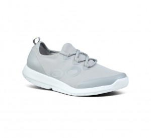 Oofos Oomg Sport Ls Low Sneakers Heren Grijs | Nederland-25397HYAF
