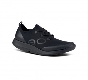Oofos Oomg Sport Ls Low Sneakers Heren Zwart | Nederland-05342ZOGX