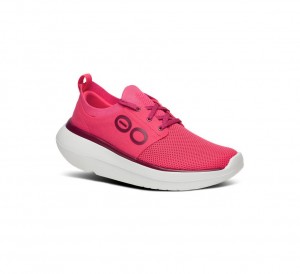 Oofos Oomy Stride Sneakers Dames Roze | Nederland-76814WKDI