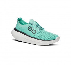 Oofos Oomy Stride Sneakers Dames Turquoise | Nederland-17036VHQB