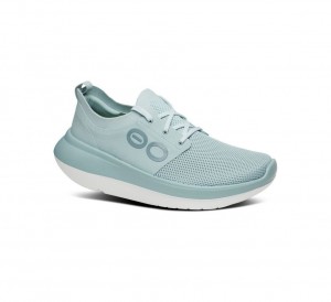 Oofos Oomy Stride Sneakers Heren Lichtturquoise | Nederland-80534RDCF