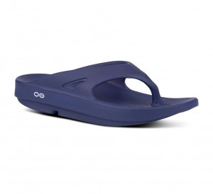 Oofos Ooriginal Slippers Heren Donkerblauw | Nederland-51728MYLO