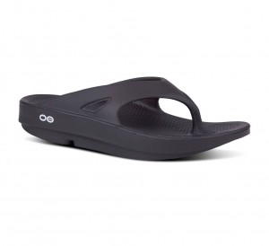 Oofos Ooriginal Slippers Heren Zwart | Nederland-74091DWHM